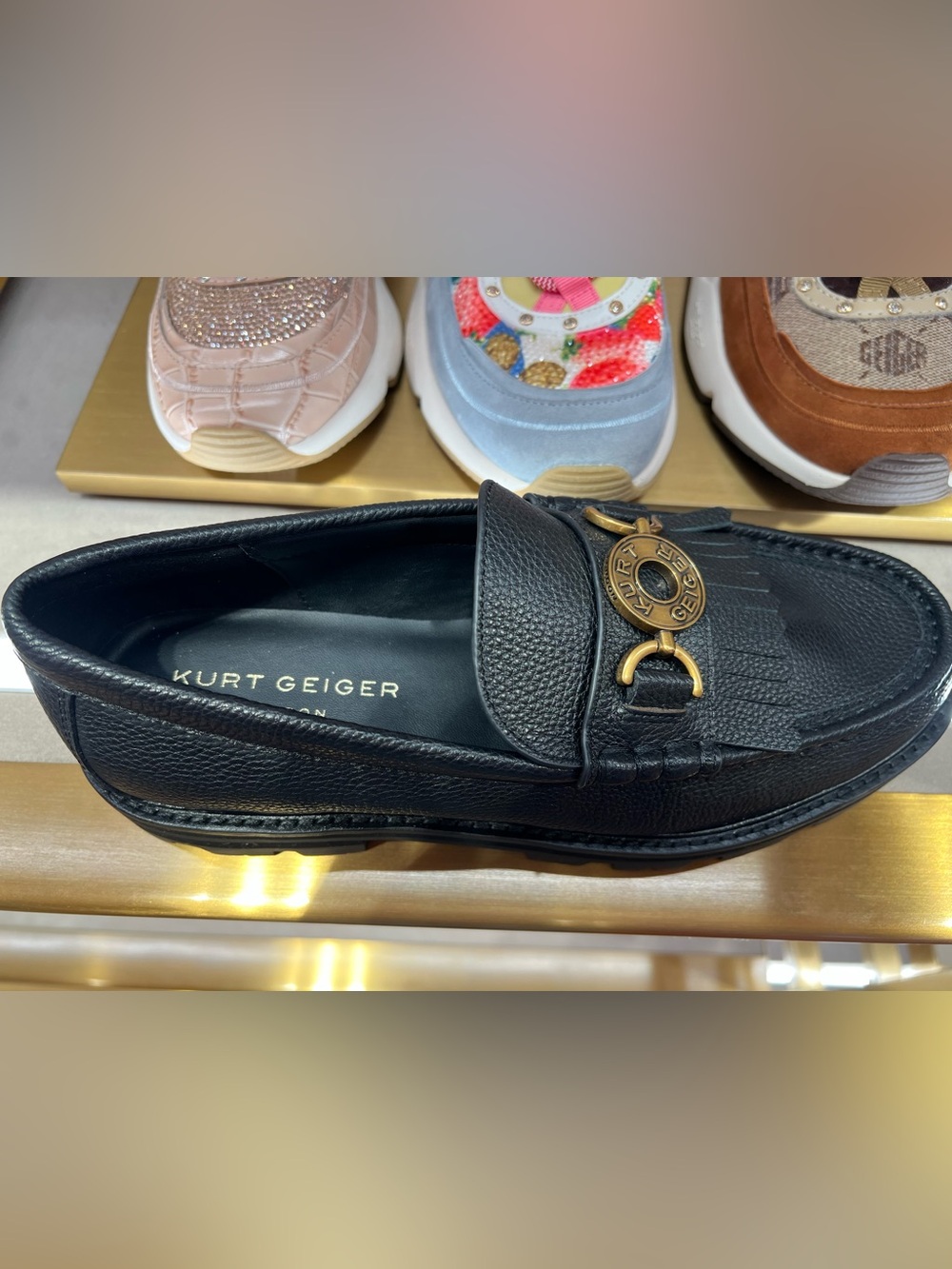 New! Kurt Geiger BROMLEY CHUNKY LOAFER